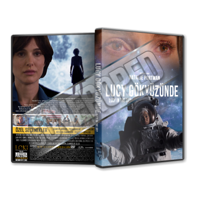 Lucy Gökyüzünde - Lucy in the Sky - 2019 Türkçe Dvd Cover Tasarımı